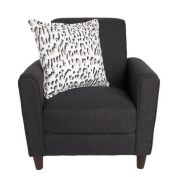Canaan Lawson Animal Print Pillow in Sable 20" X 20" NWT Accent Decor Couch - Picture 1 of 3